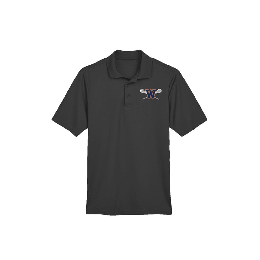 Walpole Youth Lacrosse Adult Performance Polo Signature Lacrosse