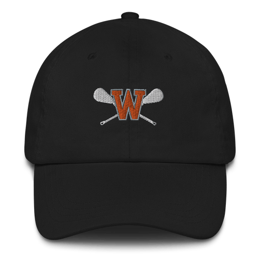 Walpole Youth Lacrosse Dad hat Signature Lacrosse