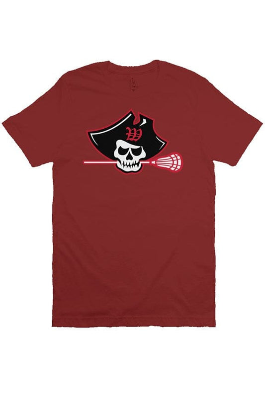 Wellesley Lacrosse Adult Cotton Short Sleeve T-Shirt Signature Lacrosse