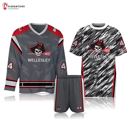 Wellesley Lacrosse Men's 3 Piece Player Box Game Package: Grade 11 Signature Lacrosse