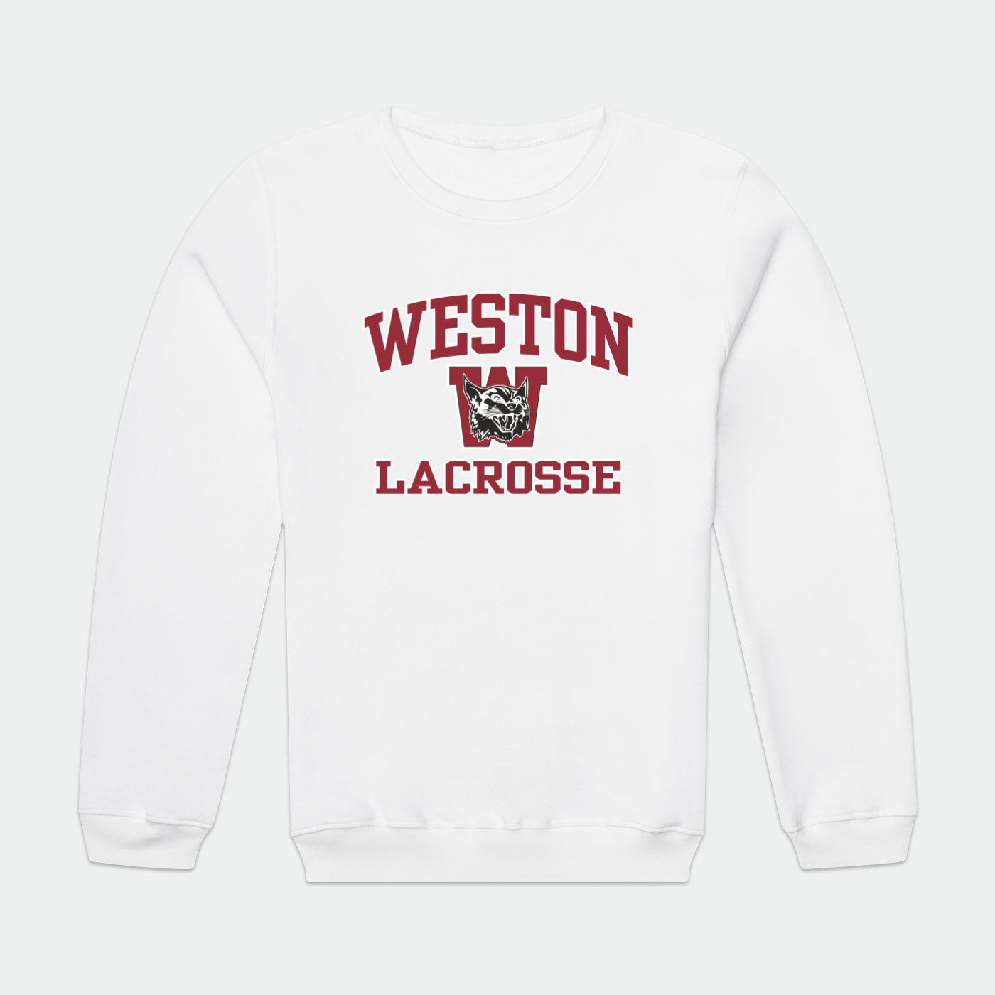 Weston Youth Lacrosse Adult Sport Sweatshirt Signature Lacrosse