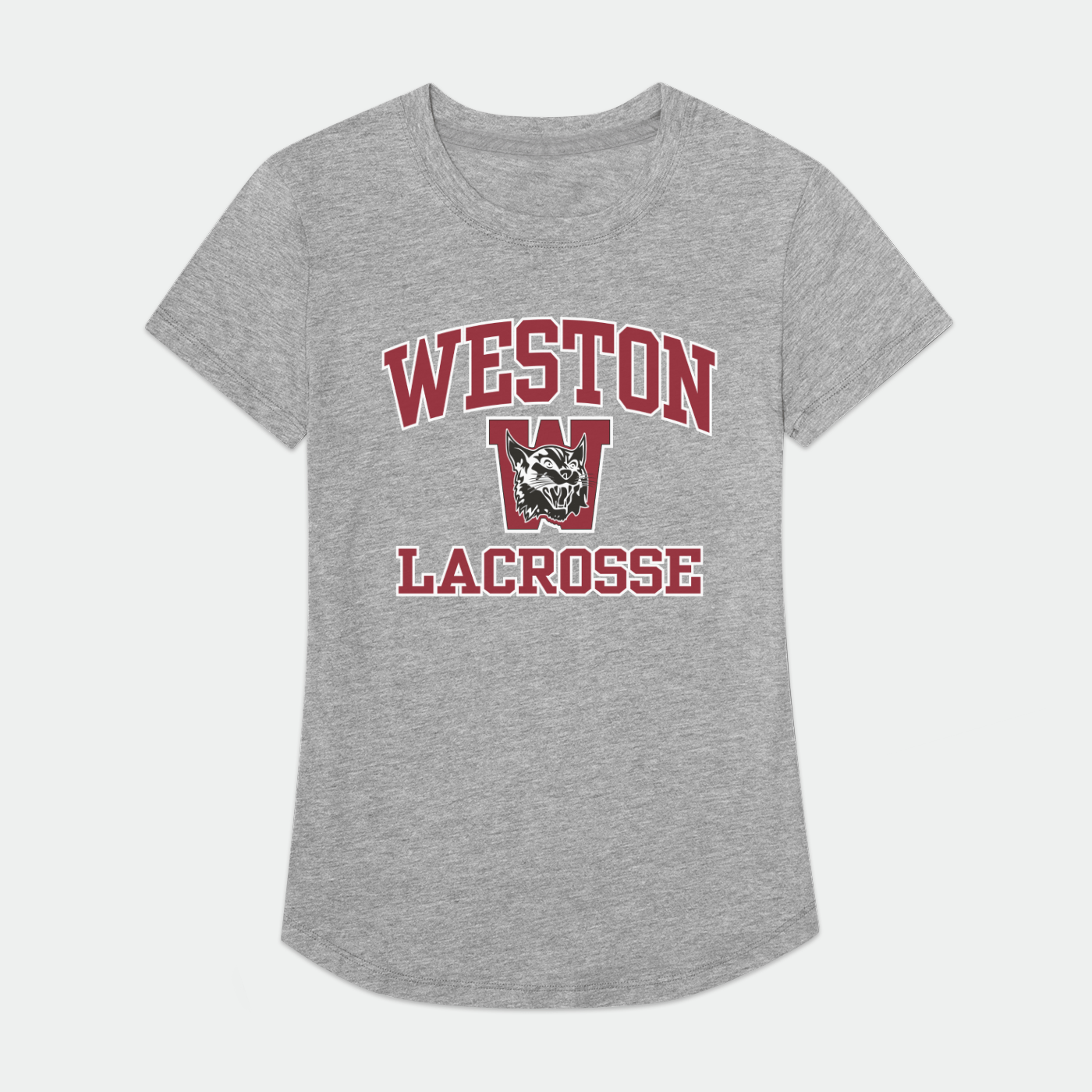 Weston Youth Lacrosse Adult Women's Sport T-Shirt Signature Lacrosse