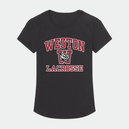 Weston Youth Lacrosse Adult Women's Sport T-Shirt Signature Lacrosse