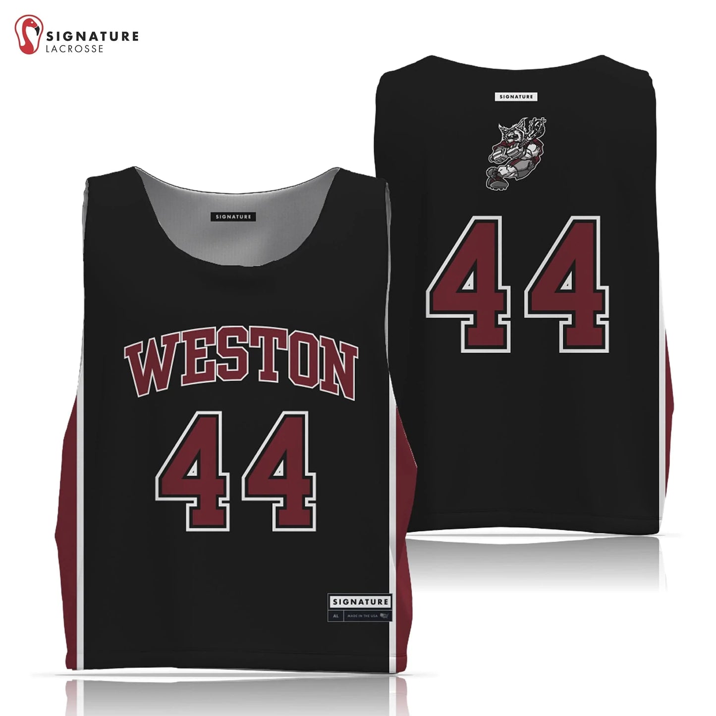 Weston Youth Lacrosse Men's 2 Piece Player Game Package Signature Lacrosse