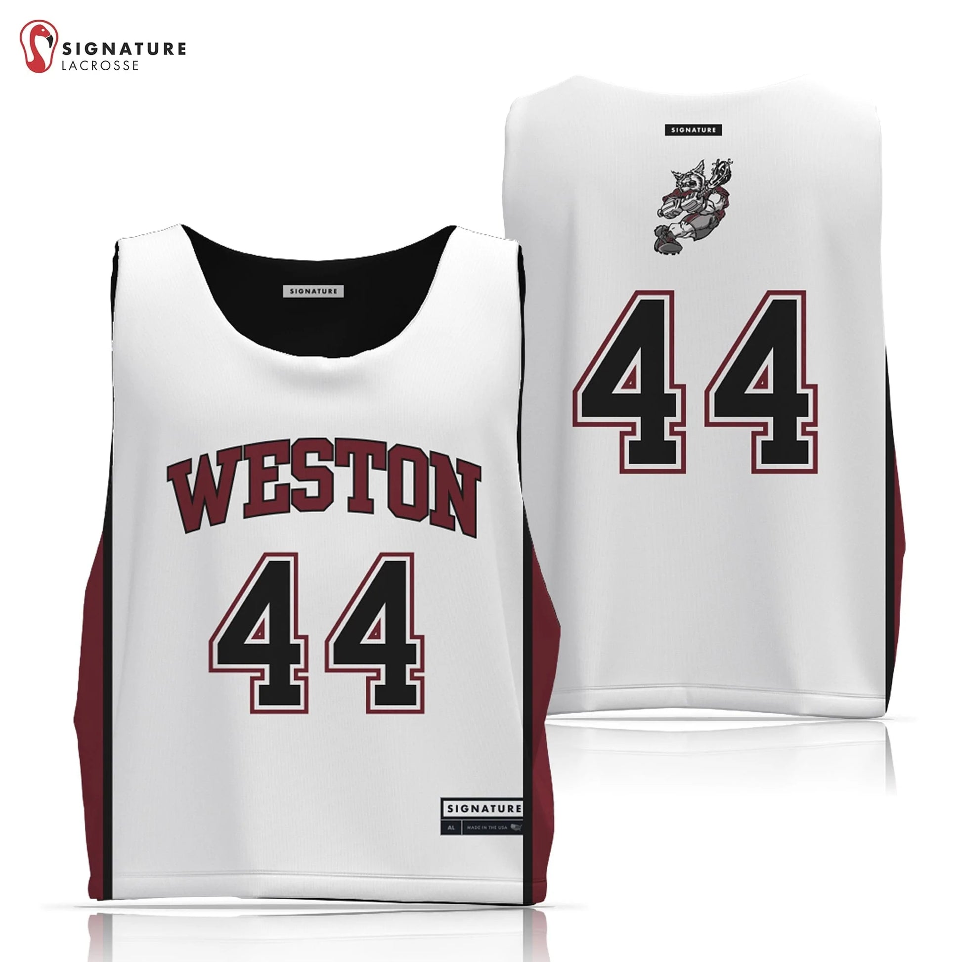 Weston Youth Lacrosse Men's 2 Piece Player Game Package Signature Lacrosse