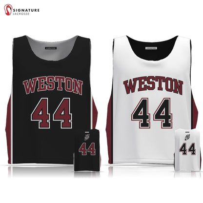 Weston Youth Lacrosse Men's Reversible Game Pinnie Signature Lacrosse