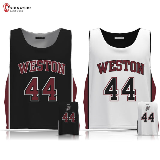 Weston Youth Lacrosse Men's Reversible Game Pinnie: Grade 7-8 Signature Lacrosse