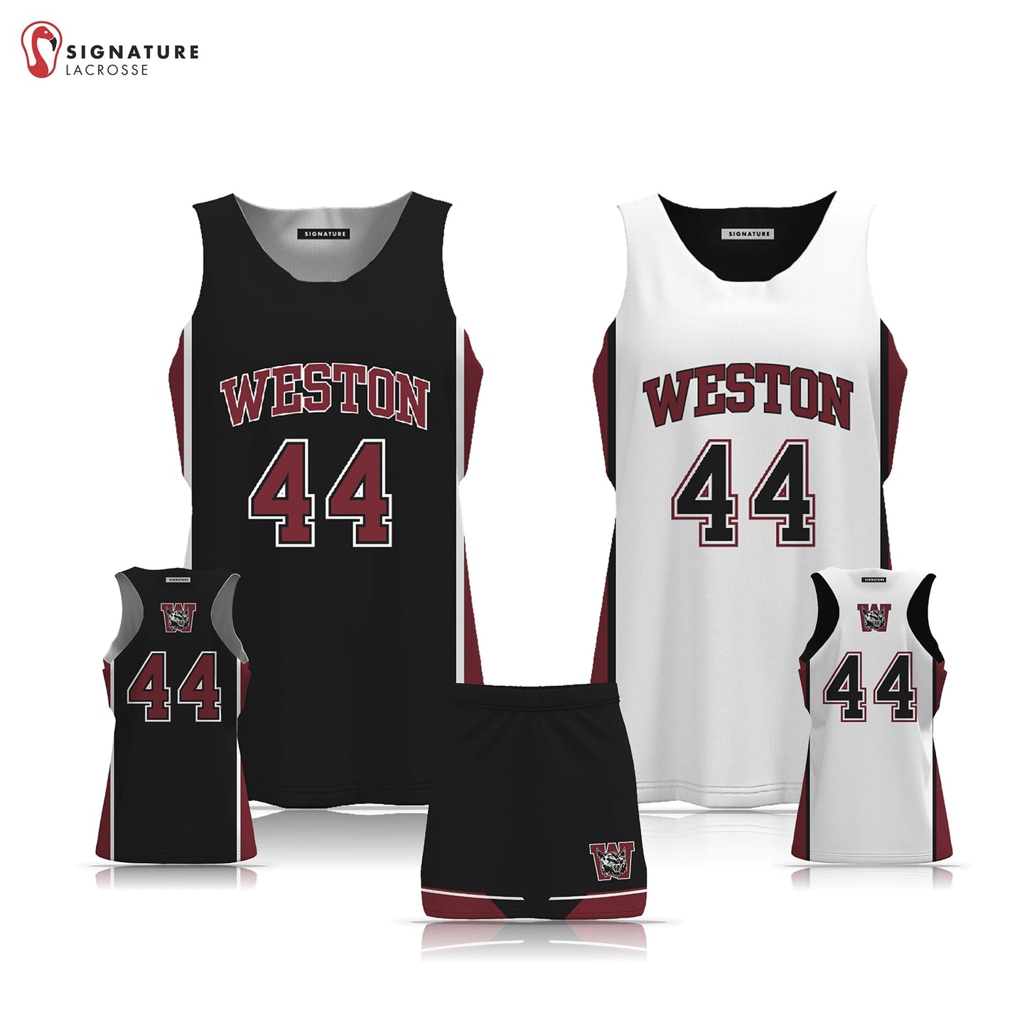 Weston Youth Lacrosse Women's 2 Piece Player Game Package: Grade 1-2 Signature Lacrosse