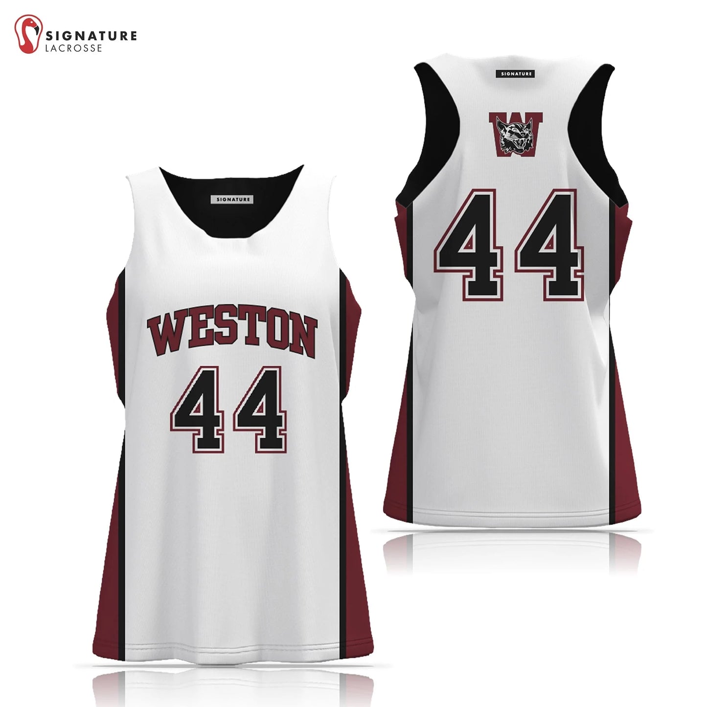 Weston Youth Lacrosse Women's 3 Piece Player Game Package Signature Lacrosse