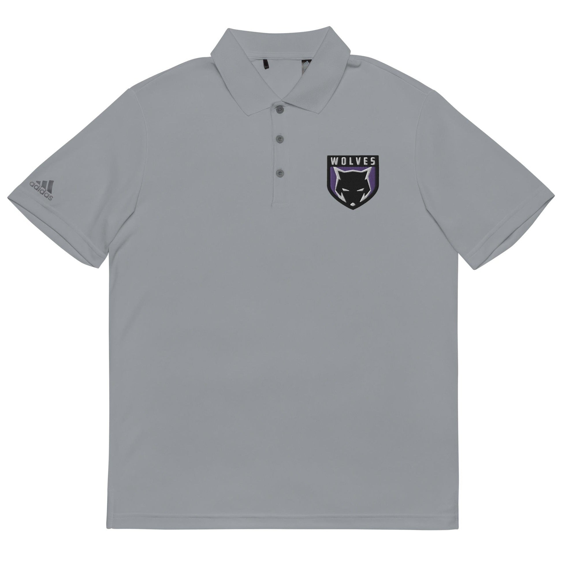 Wolves Lacrosse Club Adult Adidas Performance Polo Signature Lacrosse