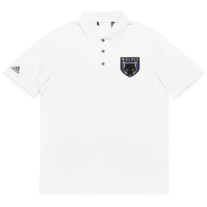 Wolves Lacrosse Club Adult Adidas Performance Polo Signature Lacrosse