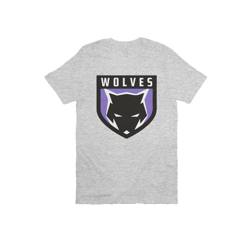 Wolves Lacrosse Club Adult Cotton Short Sleeve T-Shirt Signature Lacrosse