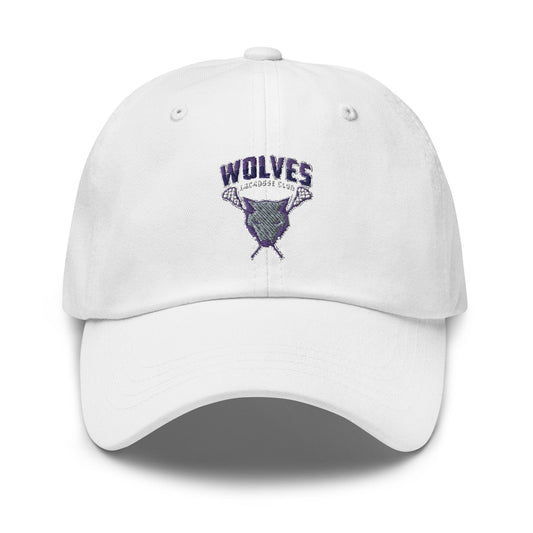 Wolves Lacrosse Club Adult Dad Hat Signature Lacrosse