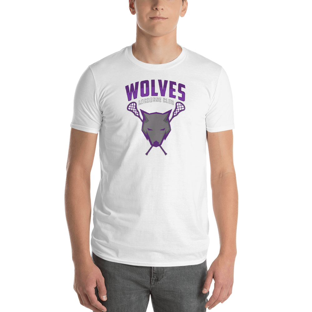 Wolves Lacrosse Club Adult Premium Short Sleeve T -Shirt Signature Lacrosse