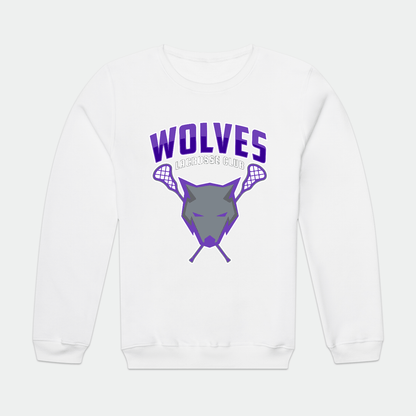 Wolves Lacrosse Club Adult Sport Sweatshirt Signature Lacrosse