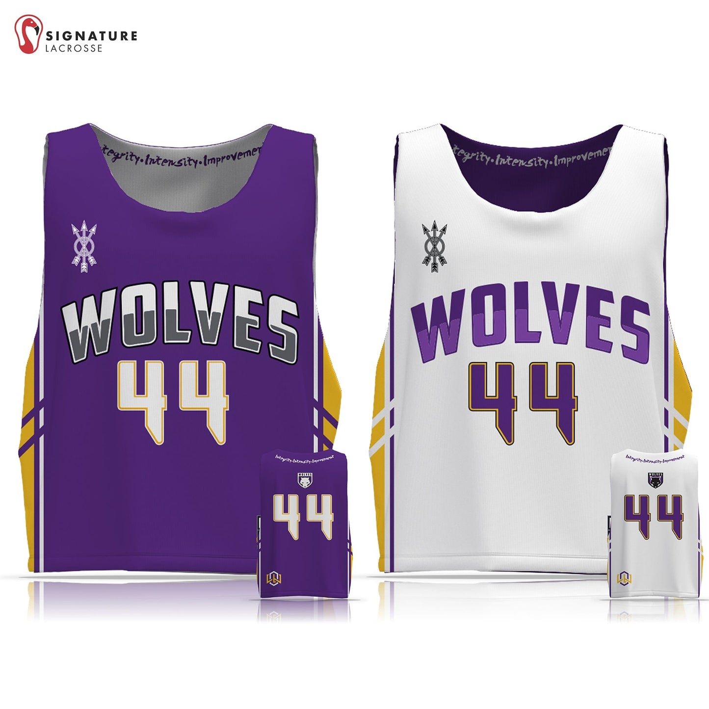 Wolves Lacrosse Club Boy's 2 Piece Player Game Package Signature Lacrosse