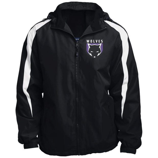 Wolves Lacrosse Club  Fleece Lined Hooded Premium Jacket Signature Lacrosse