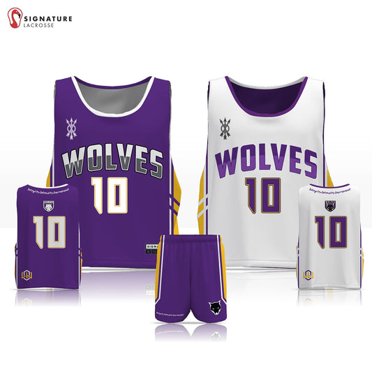 Wolves Lacrosse Club Men's 2 Piece Player Game Package: Wolves Lacrosse Signature Lacrosse