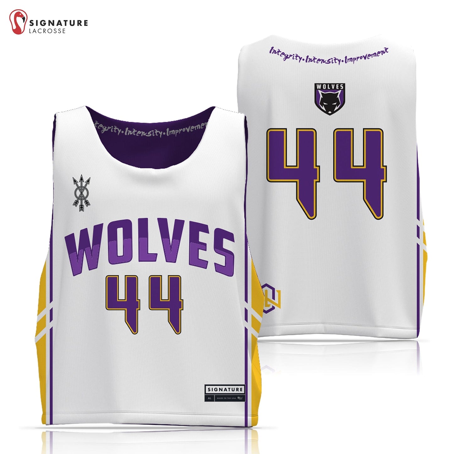 Wolves Lacrosse Club Men's 3 Piece Game Package Signature Lacrosse