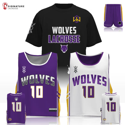 Wolves Lacrosse Club Men's 3 Piece Game Package: Wolves Lacrosse Signature Lacrosse
