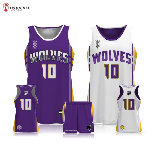 Wolves Lacrosse Club Women's 2 Piece Player Game Package: Wolves Lacrosse Signature Lacrosse