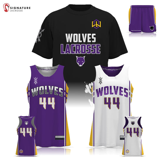 Wolves Lacrosse Club Women's 3 Piece Game Package Signature Lacrosse