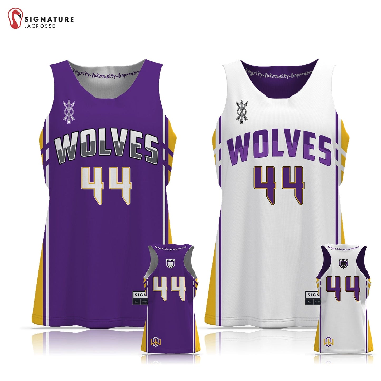 Wolves Lacrosse Club Women's 3 Piece Game Package Signature Lacrosse