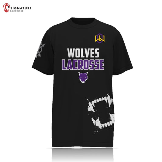 Wolves Lacrosse Club Women's Short Sleeve Shooter Shirt Signature Lacrosse