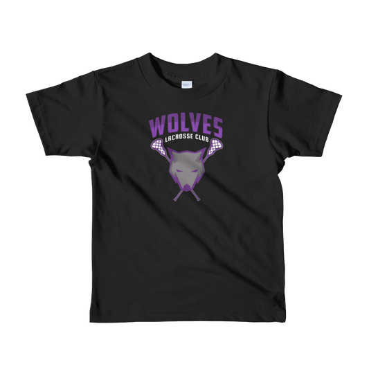 Wolves Lacrosse Club Youth Premium Short Sleeve T-Shirt Signature Lacrosse