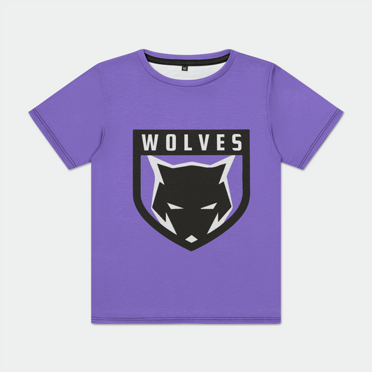 Wolves Lacrosse Club Youth Sport T-Shirt Signature Lacrosse