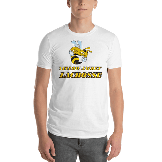 Yellow Jacket Lacrosse Adult Premium Short Sleeve T -Shirt Signature Lacrosse