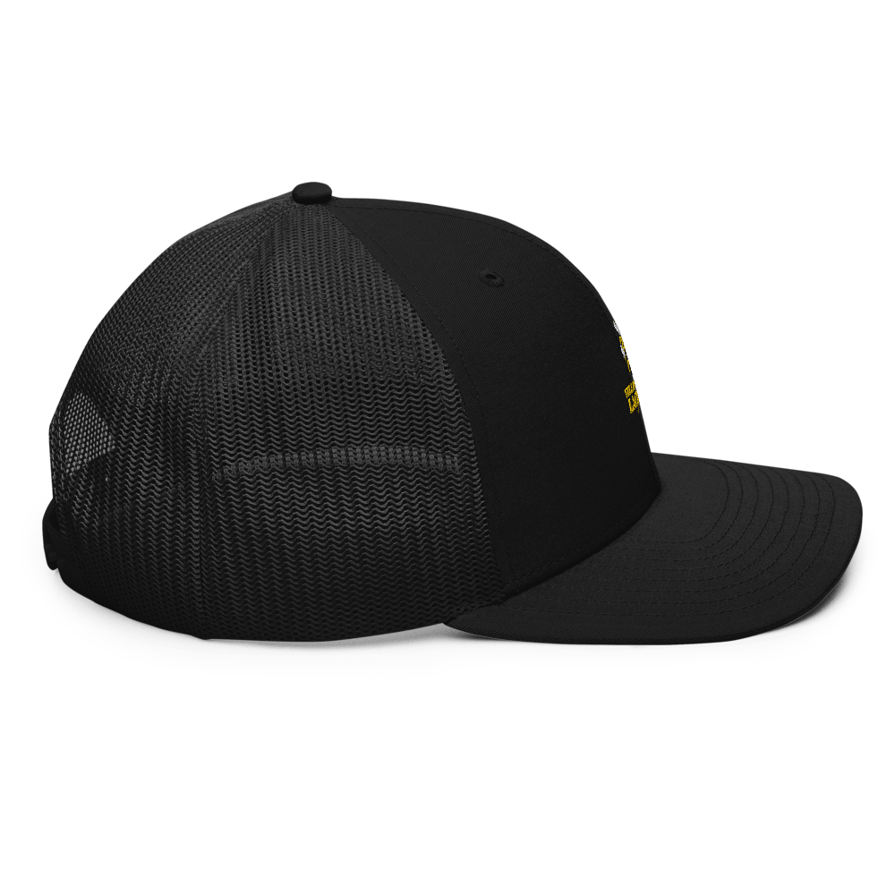 Yellow Jacket Lacrosse Richardson Trucker Hat Signature Lacrosse