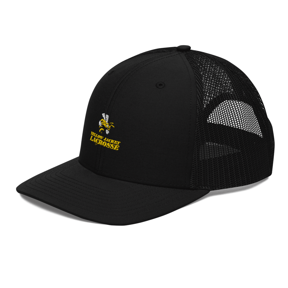 Yellow Jacket Lacrosse Richardson Trucker Hat Signature Lacrosse