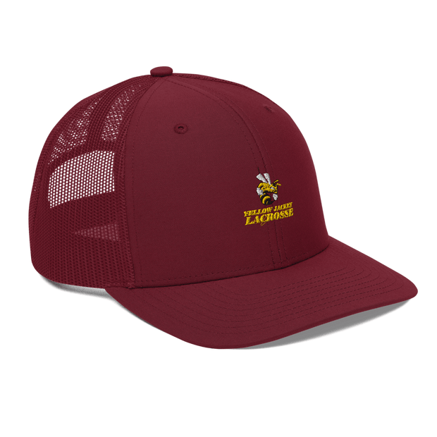 Yellow Jacket Lacrosse Richardson Trucker Hat Signature Lacrosse