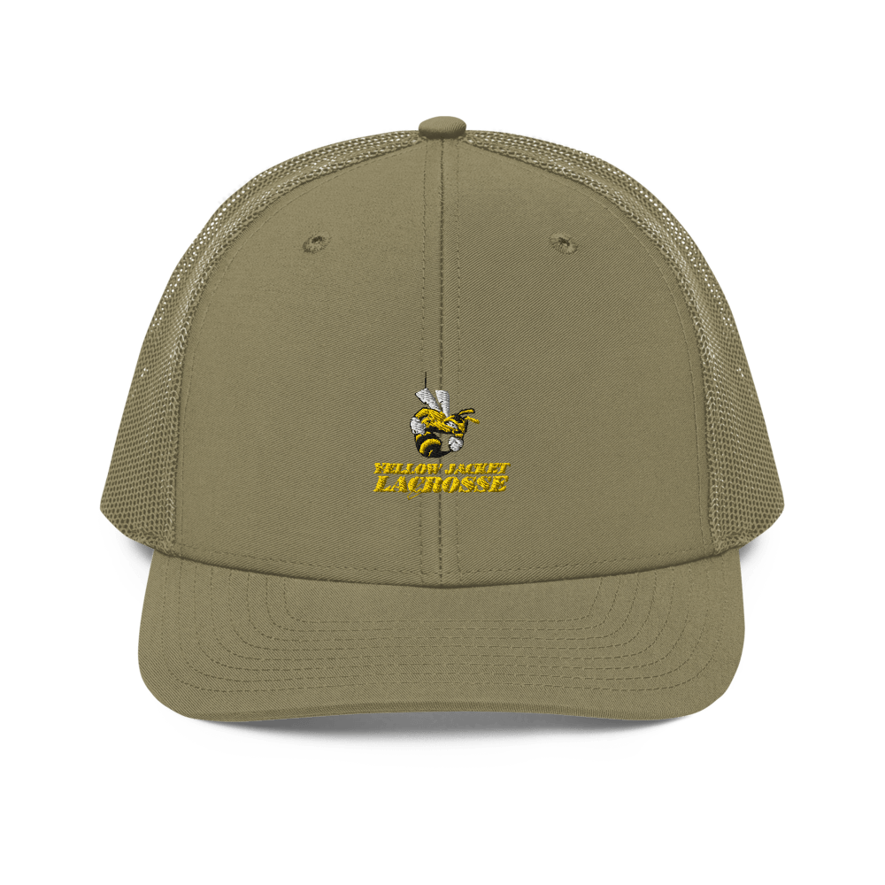 Yellow Jacket Lacrosse Richardson Trucker Hat Signature Lacrosse