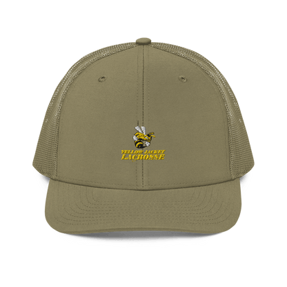 Yellow Jacket Lacrosse Richardson Trucker Hat Signature Lacrosse