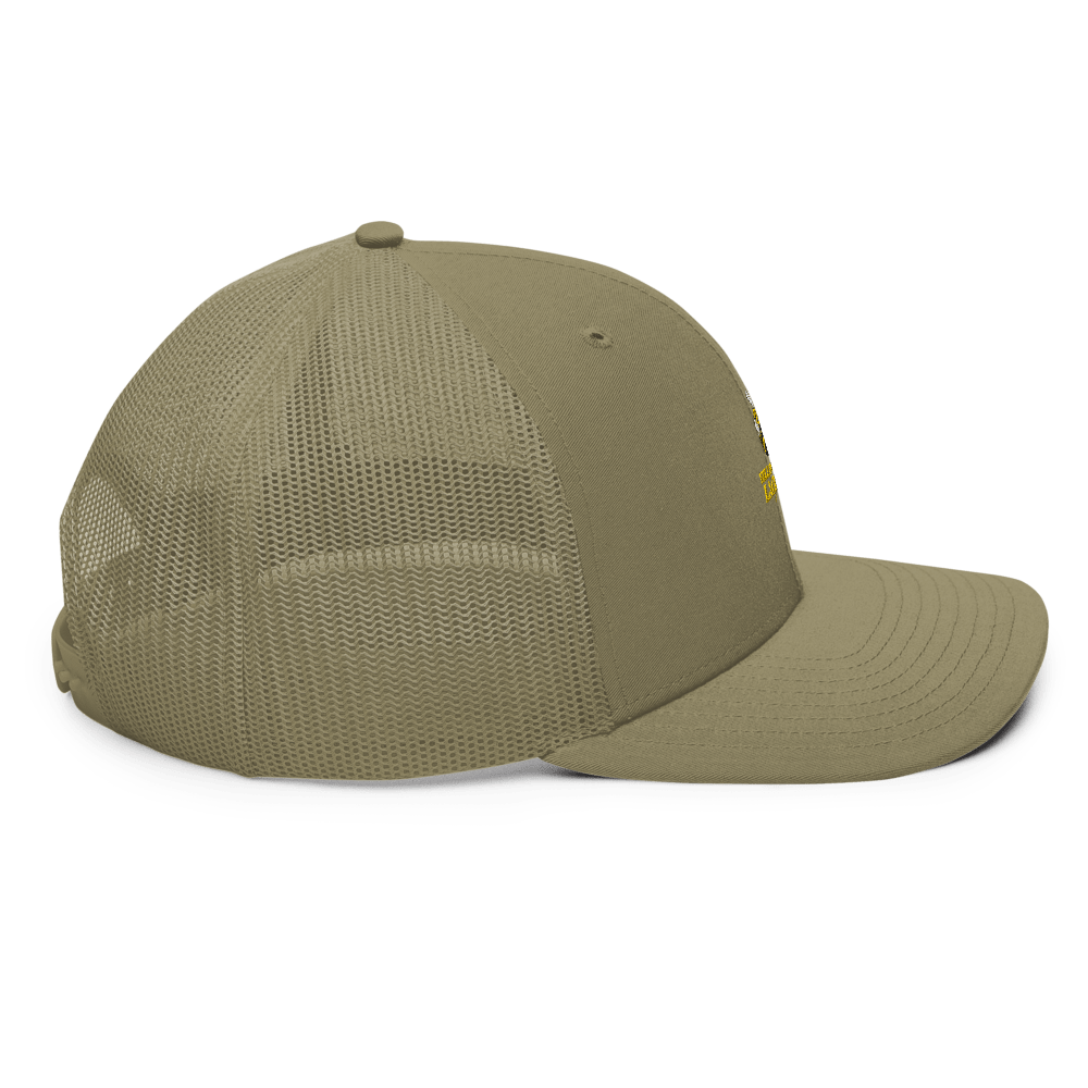 Yellow Jacket Lacrosse Richardson Trucker Hat Signature Lacrosse