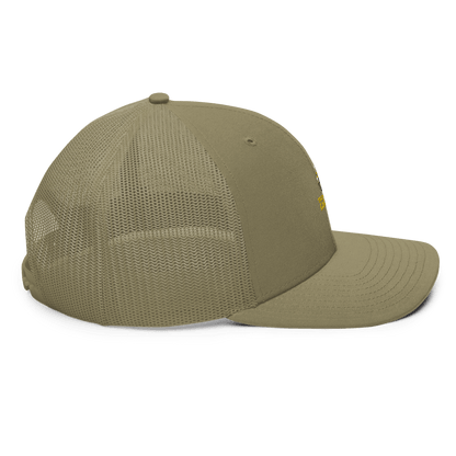 Yellow Jacket Lacrosse Richardson Trucker Hat Signature Lacrosse