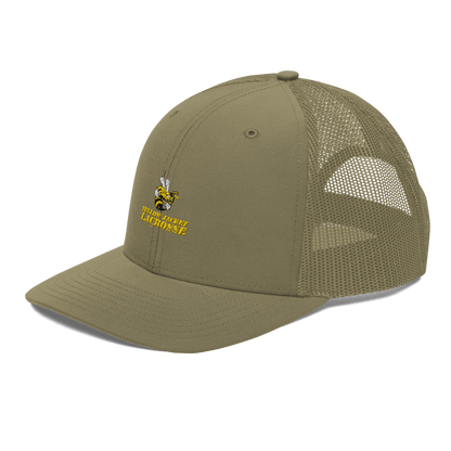 Yellow Jacket Lacrosse Richardson Trucker Hat Signature Lacrosse