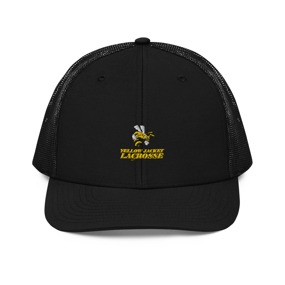 Yellow Jacket Lacrosse Richardson Trucker Hat Signature Lacrosse