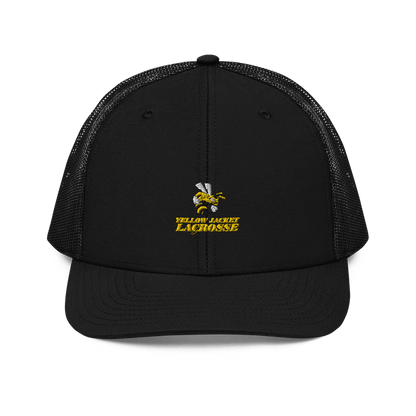 Yellow Jacket Lacrosse Richardson Trucker Hat Signature Lacrosse