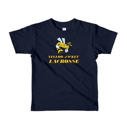 Yellow Jacket Lacrosse Youth Premium Short Sleeve T-Shirt Signature Lacrosse