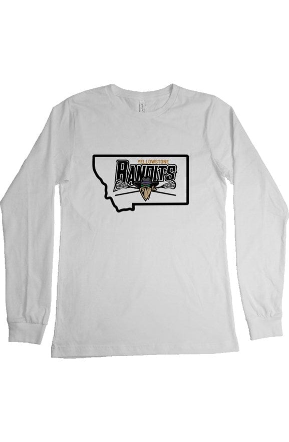 Yellowstone Valley Lacrosse Adult Cotton Long Sleeve T-Shirt Signature Lacrosse