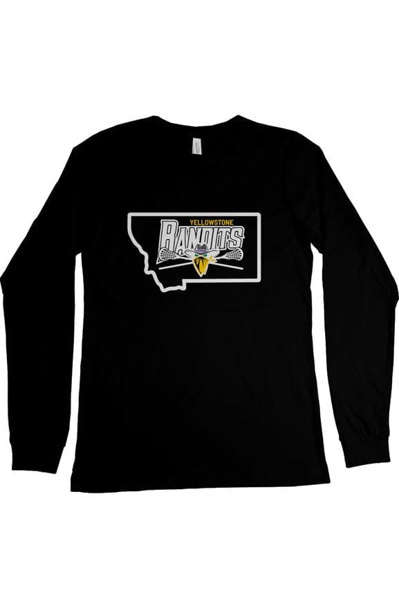 Yellowstone Valley Lacrosse Adult Cotton Long Sleeve T-Shirt Signature Lacrosse