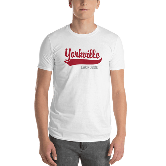 Yorkville Lacrosse Adult Premium Short Sleeve T -Shirt Signature Lacrosse