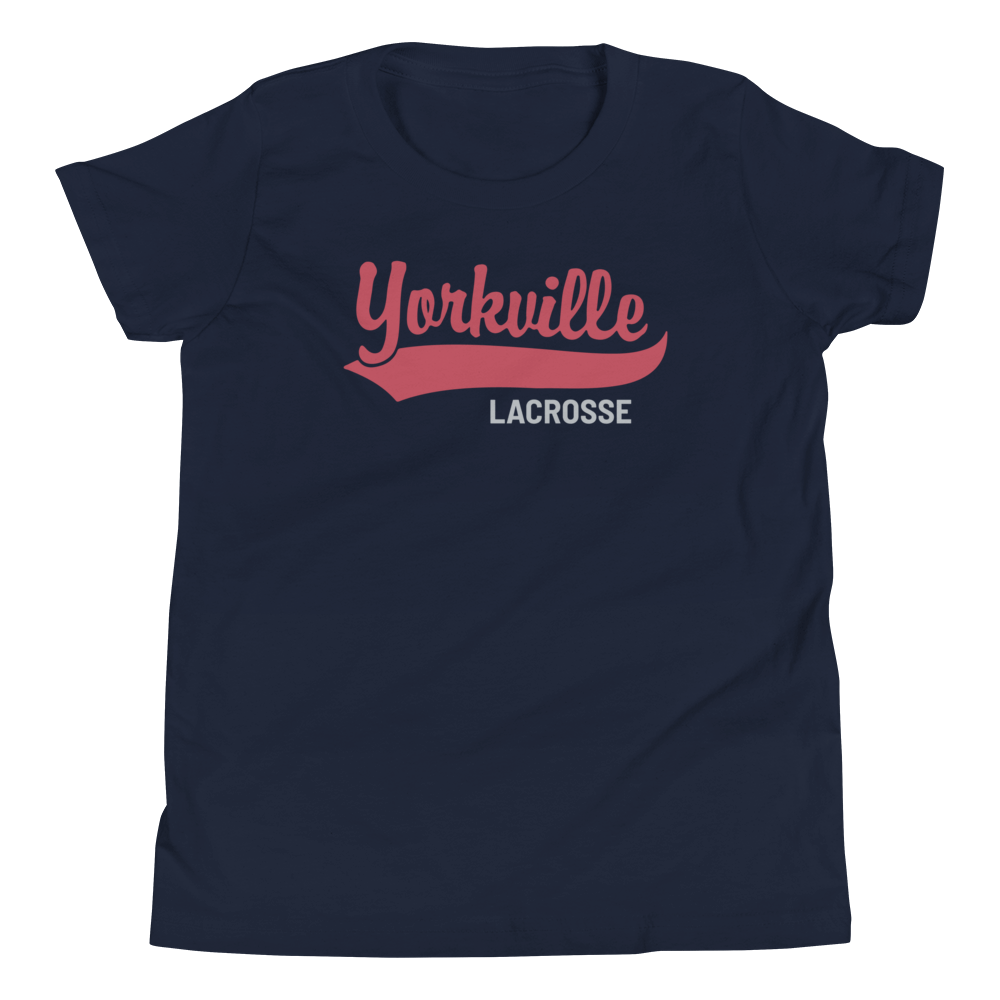 Yorkville Lacrosse Youth Premium Short Sleeve T-Shirt Signature Lacrosse